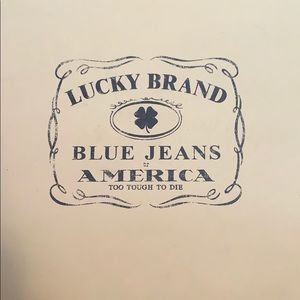 Lucky Brand brown wedge boots